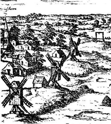 Molens Winschoten in 1583